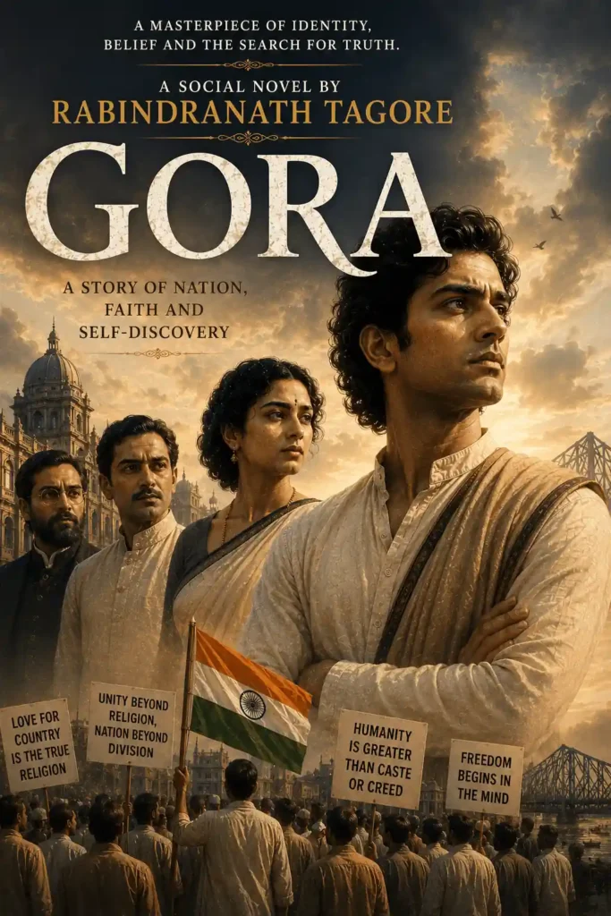 Gora by Rabindranath Tagore PDF cover